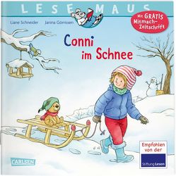 LESEMAUS 103: Conni im Schnee von Görrissen,  Janina, Schneider,  Liane