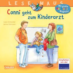 LESEMAUS 132: Conni geht zum Kinderarzt von Görrissen,  Janina, Schneider,  Liane