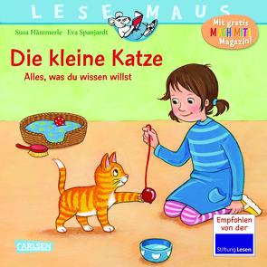 LESEMAUS 175: Die kleine Katze – alles, was du wissen willst von Hämmerle,  Susa, Spanjardt,  Eva