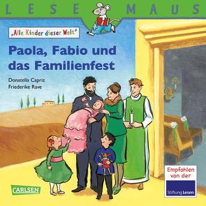 LESEMAUS 198: Paola, Fabio und das Familienfest von Capriz,  Donatella, Halberstam,  Myriam, Rave,  Friederike