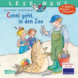 LESEMAUS 59: Conni geht in den Zoo von Schneider,  Liane, Wenzel-Bürger,  Eva
