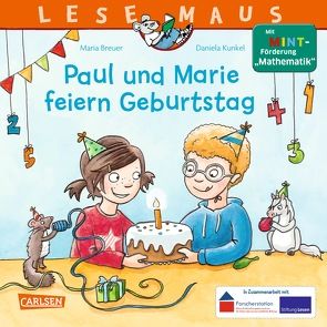 LESEMAUS 183: Paul und Marie feiern Geburtstag von Breuer,  Maria, Kunkel,  Daniela