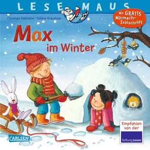 LESEMAUS 63: Max im Winter von Kraushaar,  Sabine, Tielmann,  Christian