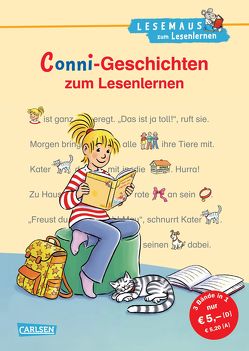 LESEMAUS zum Lesenlernen Sammelbände: Conni-Geschichten zum Lesenlernen von Albrecht,  Herdis, Boehme,  Julia