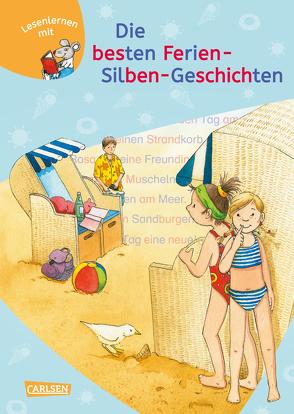 LESEMAUS zum Lesenlernen Sammelbände: Die besten Ferien-Silben-Geschichten von Choinski,  Sabine, Elitez,  Marion, Jakobs,  Günther, Krümmel,  Gabriela, Leberer,  Sigrid, Mechtel,  Manuela, Neubauer,  Annette, Pohlmann,  Ulrike, Schulze,  Marc-Alexander, Schwenker,  Antje, Teltau,  Irmtraut