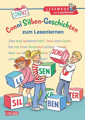 LESEMAUS zum Lesenlernen Sammelbände: Starke Conni Silben-Geschichten zum Lesenlernen von Albrecht,  Herdis, Boehme,  Julia