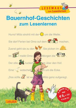 Bauernhof-Geschichten zum Lesenlernen von Leberer,  Sigrid, Wiese,  Petra