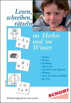 Lesen, schreiben, rätseln im Herbst und im Winter von Senff,  Doris