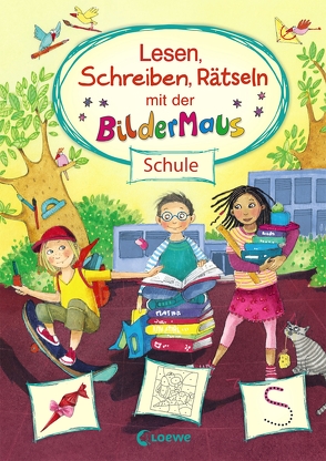 Lesen, Schreiben, Rätseln mit der Bildermaus von Gotzen-Beek,  Betina, Merle,  Katrin, von Vogel,  Maja