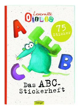Leseratte Otilie. Das ABC-Stickerheft von Rauers,  Wiebke