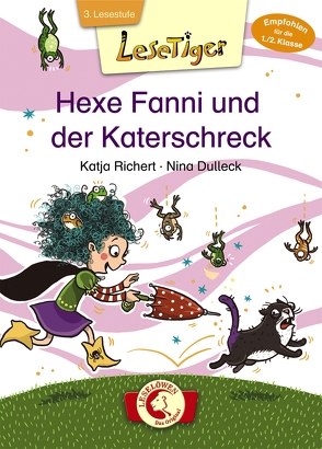Lesetiger – Hexe Fanni und der Katerschreck von Dulleck,  Nina, Richert,  Katja