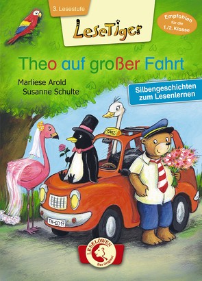 Lesetiger – Theo auf großer Fahrt von Arold,  Marliese, Schulte,  Susanne