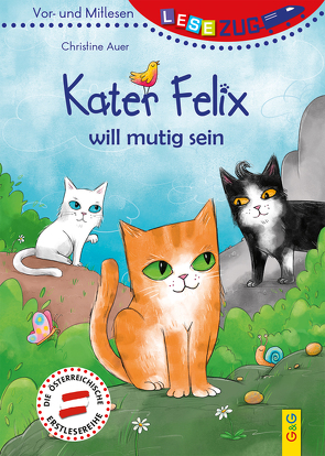 LESEZUG/Vor- und Mitlesen: Kater Felix will mutig sein von Auer,  Christine, Nowothnig,  Kristina