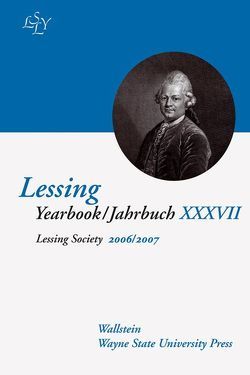 Lessing Yearbook /Jahrbuch von Martinson,  Steven D, Schade,  Richard E