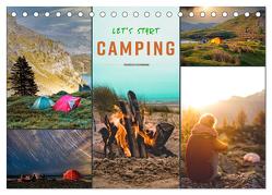 Let’s start Camping (Tischkalender 2024 DIN A5 quer), CALVENDO Monatskalender von Roder,  Peter