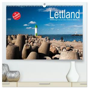 Lettland – Streifzüge durch das mittlere Baltikum (hochwertiger Premium Wandkalender 2024 DIN A2 quer), Kunstdruck in Hochglanz von Hallweger,  Christian