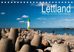 Lettland – Streifzüge durch das mittlere Baltikum (Tischkalender 2023 DIN A5 quer) von Hallweger,  Christian