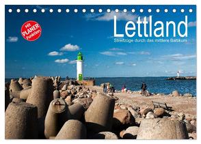 Lettland – Streifzüge durch das mittlere Baltikum (Tischkalender 2024 DIN A5 quer), CALVENDO Monatskalender von Hallweger,  Christian