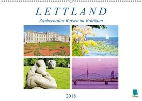 Lettland: Zauberhaftes Reisen im Baltikum (Wandkalender 2018 DIN A2 quer) von CALVENDO