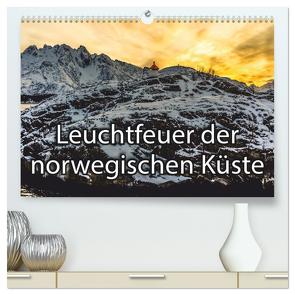 Leuchtfeuer der norwegischen Küste (hochwertiger Premium Wandkalender 2024 DIN A2 quer), Kunstdruck in Hochglanz von Isemann,  Dieter