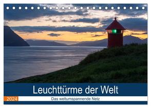 Leuchttürme der Welt (Tischkalender 2024 DIN A5 quer), CALVENDO Monatskalender von Klesse,  Andreas