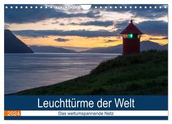 Leuchttürme der Welt (Wandkalender 2024 DIN A4 quer), CALVENDO Monatskalender von Klesse,  Andreas