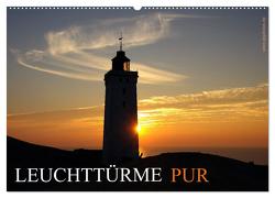 Leuchttürme PUR (Wandkalender 2024 DIN A2 quer), CALVENDO Monatskalender von Prescher,  Werner