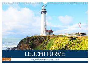 Leuchttürme – Wegweisend durch das Jahr (Wandkalender 2024 DIN A3 quer), CALVENDO Monatskalender von und Dr. Joachim Kartte,  Beate