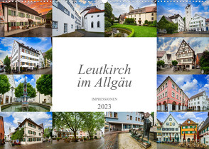 Leutkirch im Allgäu Impressionen (Wandkalender 2023 DIN A2 quer) von Meutzner,  Dirk