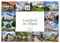 Leutkirch im Allgäu Impressionen (Wandkalender 2024 DIN A3 quer), CALVENDO Monatskalender von Meutzner,  Dirk
