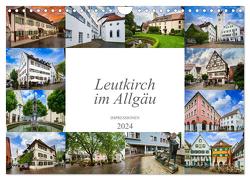 Leutkirch im Allgäu Impressionen (Wandkalender 2024 DIN A4 quer), CALVENDO Monatskalender von Meutzner,  Dirk