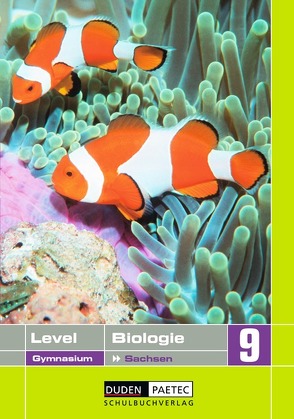 Level Biologie – Gymnasium Sachsen / 9. Schuljahr – Schülerbuch von Ballmann,  Ralf, Bussen,  Jens, Firtzlaff,  Karl-Heinz, Goldberg,  Axel, Horn,  Frank, Kemnitz,  Edeltraud, Pews-Hocke,  Christa