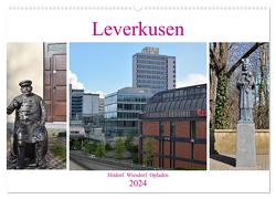Leverkusen Hitdorf Wiesdorf Opladen (Wandkalender 2024 DIN A2 quer), CALVENDO Monatskalender von Grobelny,  Renate