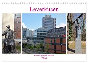 Leverkusen Hitdorf Wiesdorf Opladen (Wandkalender 2024 DIN A3 quer), CALVENDO Monatskalender von Grobelny,  Renate