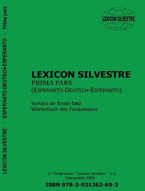 Lexicon silvestre – Vortarode forsta fako – Wörterbuch des Forstwesens von Panka,  Stefan