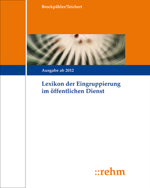 Lexikon der Eingruppierung von Claus,  Walter, Salomon-Hengst,  Annette, Teichert,  Antje