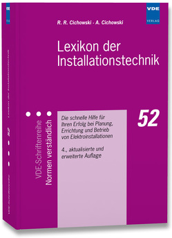 Lexikon der Installationstechnik von Cichowski,  Anjo, Cichowski,  Rolf Rüdiger