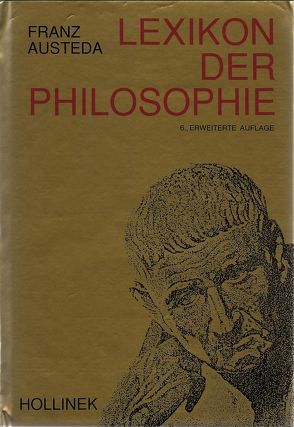 Lexikon der Philosophie von Austeda,  Franz