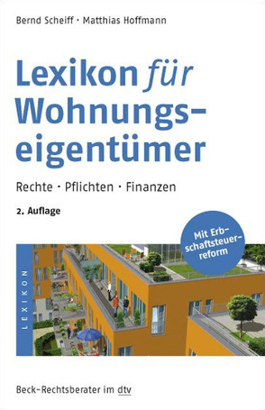 Lexikon für Wohnungseigentümer von Hoffmann,  Matthias, Scheiff,  Bernd