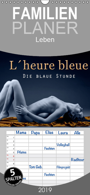 L´heure bleu – Die blaue Stunde – Familienplaner hoch (Wandkalender 2019 <strong>21 cm x 45 cm</strong> hoch) von Hähnel,  Christoph