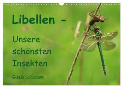 Libellen – Unsere schönsten Insekten (Wandkalender 2024 DIN A3 quer), CALVENDO Monatskalender von Schuemann,  Gisela