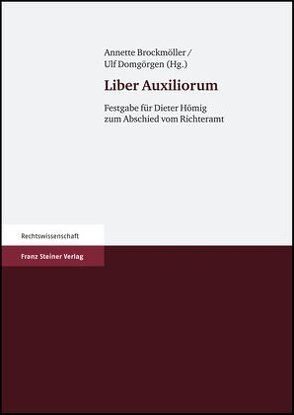 Liber Auxiliorum von Brockmöller,  Annette, Domgörgen,  Ulf