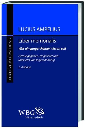 Liber memorialis von Ampelius,  Lucius, König,  Ingemar
