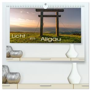 Licht im Allgäu – Traumhafte Landschaften (hochwertiger Premium Wandkalender 2024 DIN A2 quer), Kunstdruck in Hochglanz von Pedrotti - MindScape Photography,  Michael