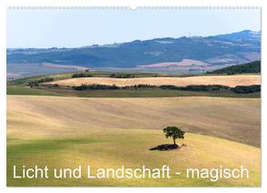 Licht und Landschaft – magisch! (Wandkalender 2024 DIN A2 quer), CALVENDO Monatskalender von Leinemann,  Ulrike
