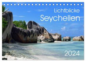 Lichtblicke – Seychellen (Tischkalender 2024 DIN A5 quer), CALVENDO Monatskalender von Bade,  Uwe