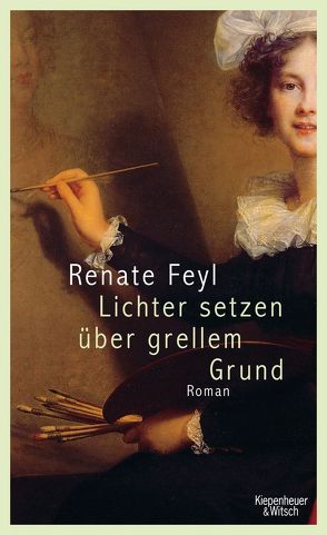 Lichter setzen über grellem Grund von Feyl,  Renate