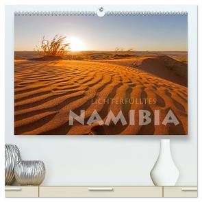 Lichterfülltes Namibia (hochwertiger Premium Wandkalender 2024 DIN A2 quer), Kunstdruck in Hochglanz von Peyer,  Stephan