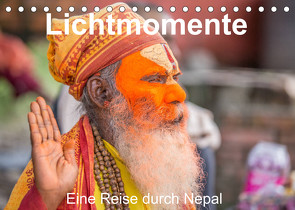 Lichtmomente – Eine Reise durch Nepal (Tischkalender 2022 DIN A5 quer) von Kraft,  Saskia