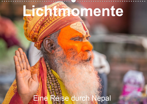 Lichtmomente – Eine Reise durch Nepal (Wandkalender 2021 DIN A2 quer) von Kraft,  Saskia